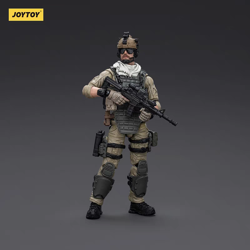 JOYTOY 1/18 Military Action Figures U.S.Army Delta Assault Squad Anime Figure Toys Collection Model Gift