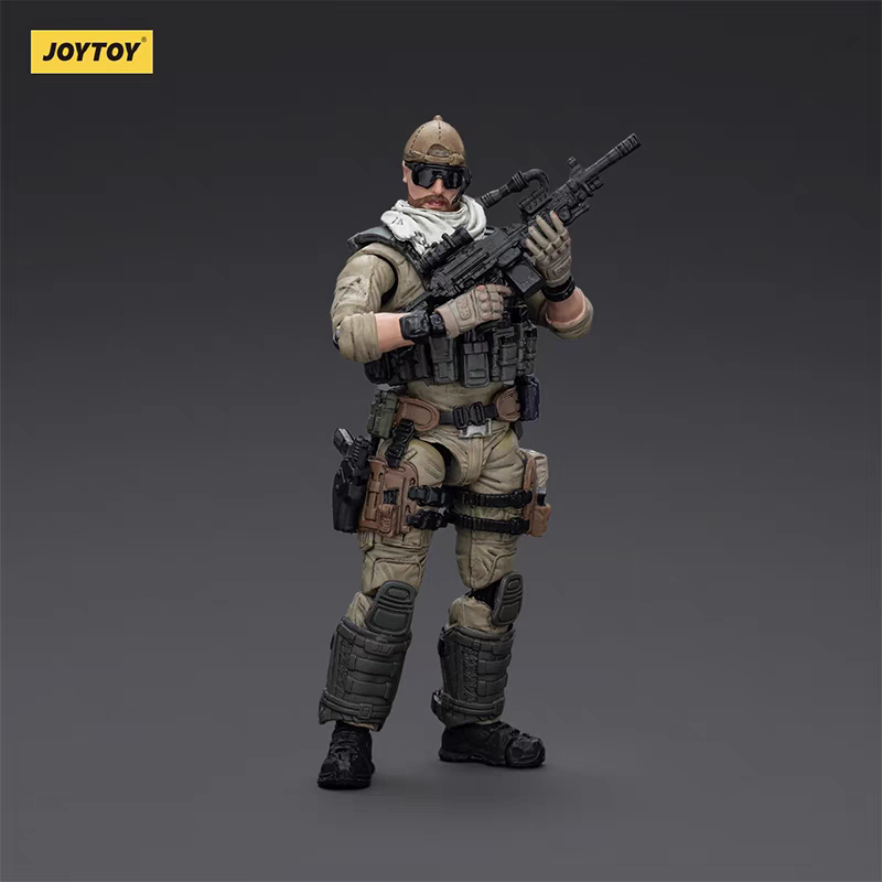 JOYTOY 1/18 Military Action Figures U.S.Army Delta Assault Squad Anime Figure Toys Collection Model Gift