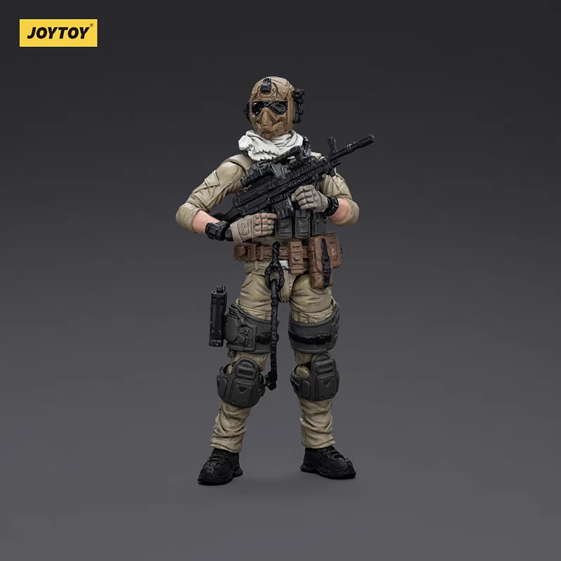 JOYTOY 1/18 Military Action Figures U.S.Army Delta Assault Squad Anime Figure Toys Collection Model Gift